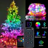 Christmas Tree RGB Lights Smart Bluetooth Control